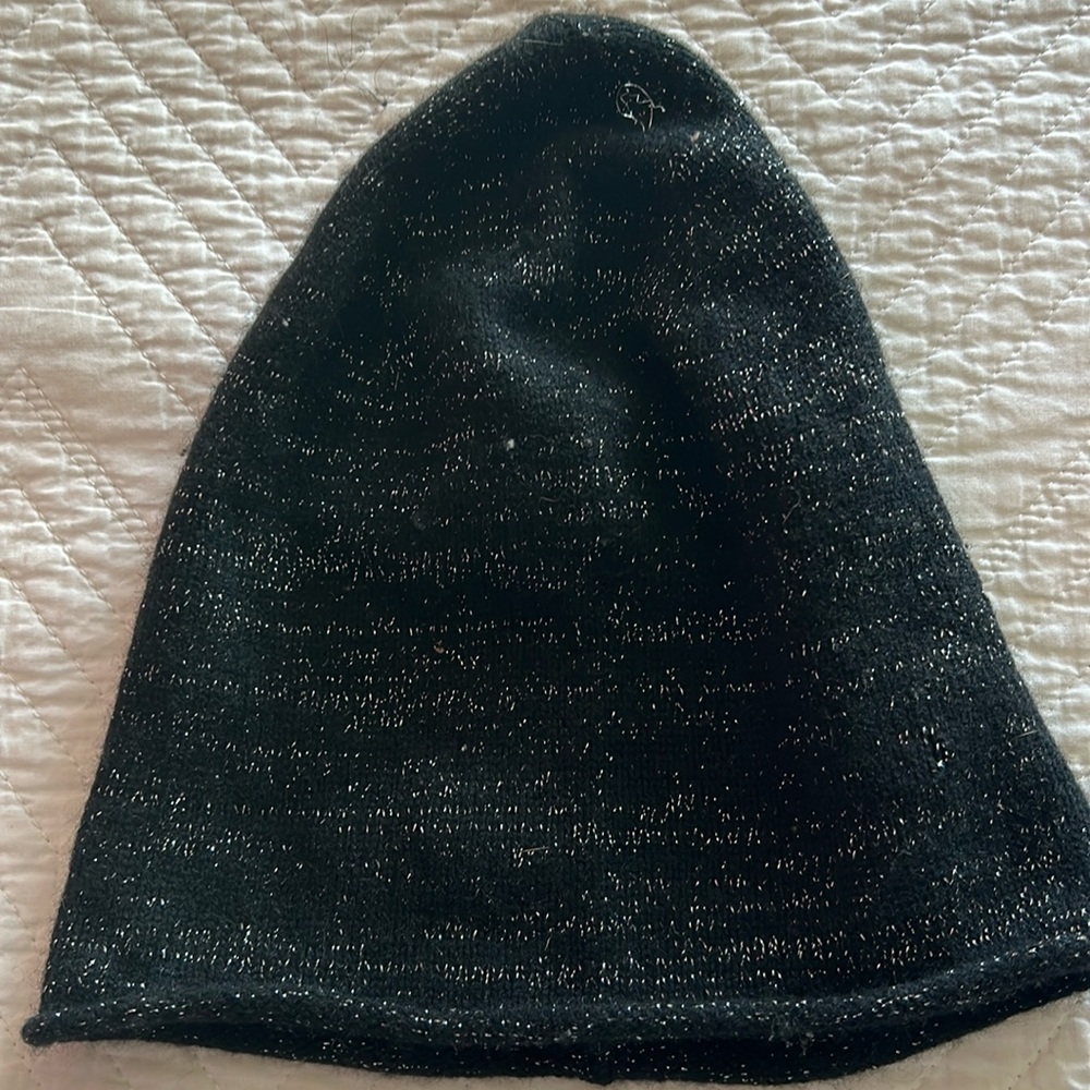 Head beanie. Black/silver.